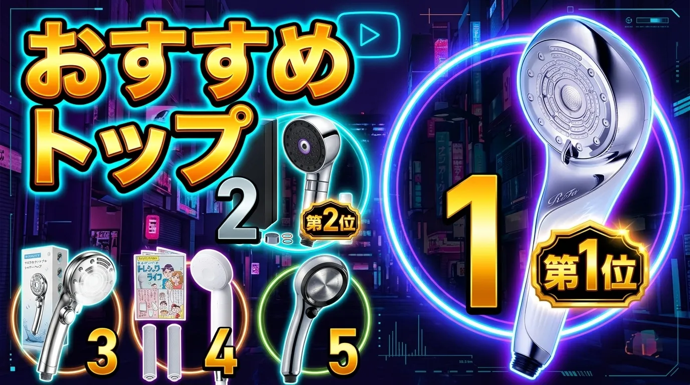 【2026年最新】ガジェット通が選ぶシャワーヘッド おすすめランキング！買ってよかったTOP5（シャワーヘッド 節水 コスパ）